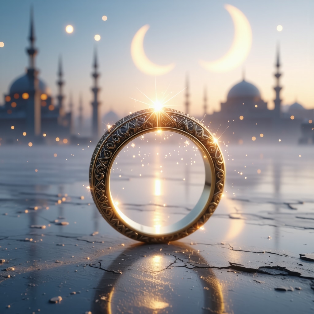 Śnić o prstenie według islamskiego sennika – duchowa symbolika